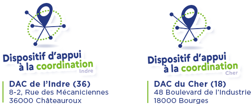 Adresses des Dac de l'Indre et du Cher